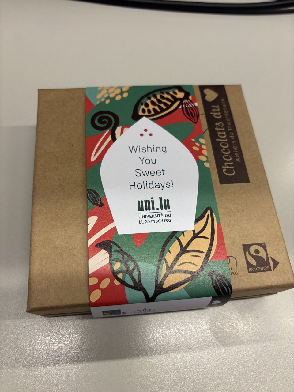 Welcome gift from the University of Luxembourg